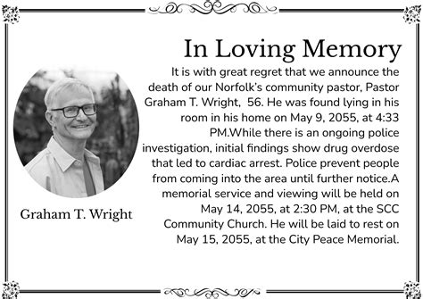 Obituaries .